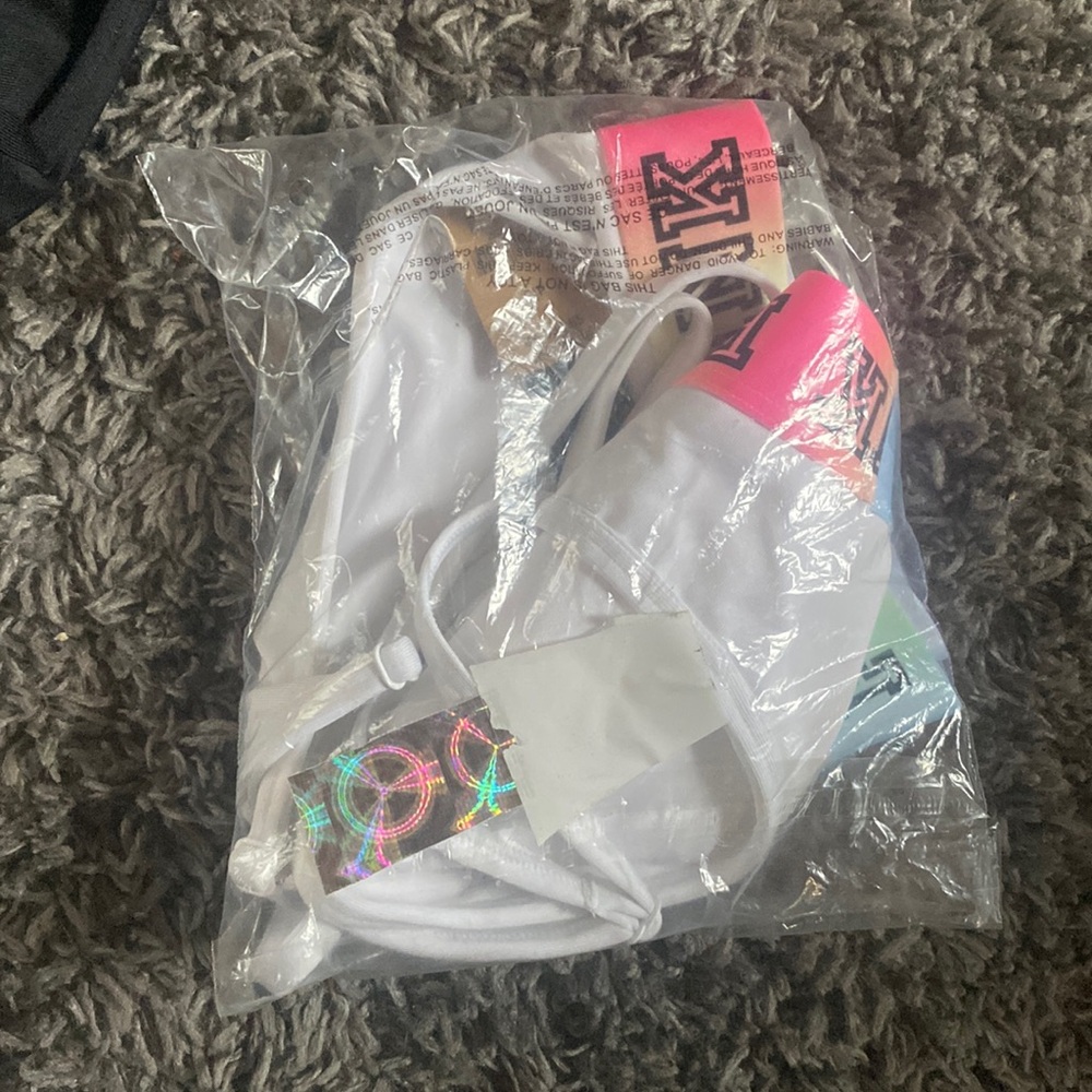 2 Victoria secret sports bras size small, both brand new was 29.95 a piece